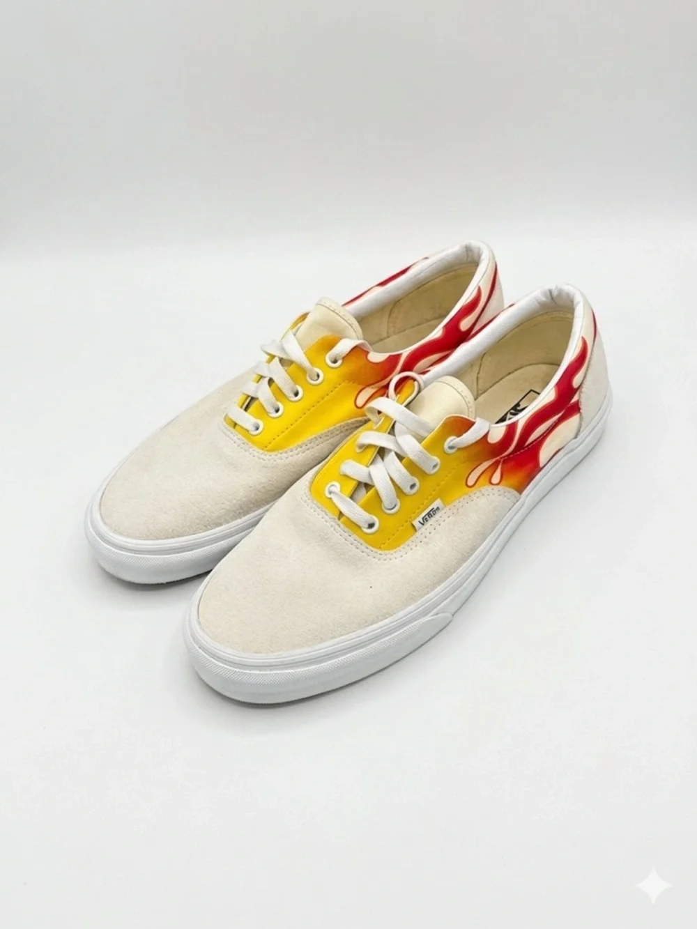 Vans Flame Era Sneakers Mens 11 Y2K Skater Streetwear Fire Rare‎